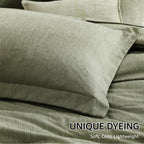Amberspace Cationic Dyeing 7-piece Bed in a Bag Comforter Set with Sheets