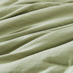 Amberspace Prewashed fabric 7-piece Bed in a Bag Comforter Set with Sheets