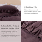 Amberspace Ruffle Design 7-piece Bed in a Bag Comforter Set with Sheets