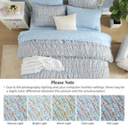Amberspace Puff 7-piece Bed in a Bag Comforter Set with Sheets