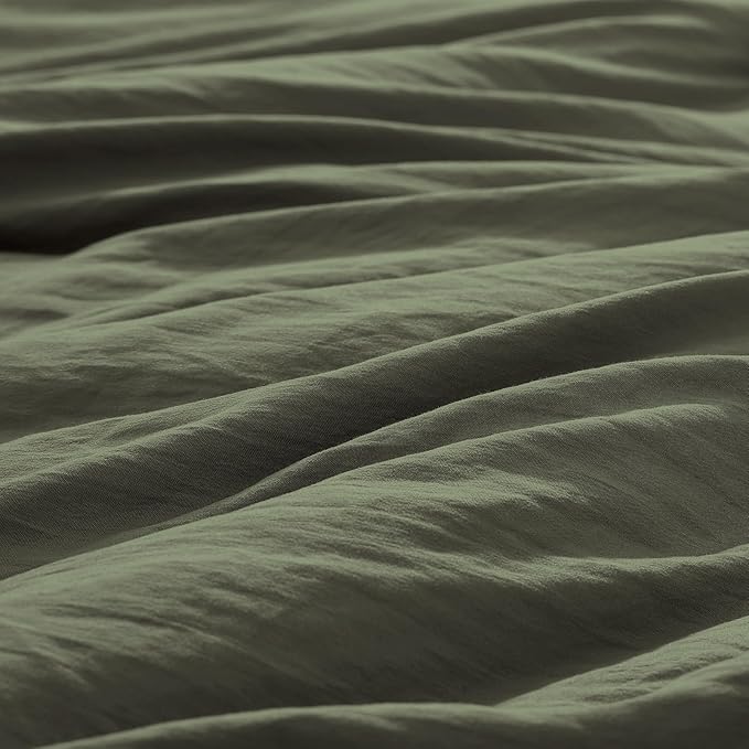 Amberspace Prewashed fabric 2/3-piece Bed in a Bag Comforter Set with Sheets