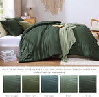 Amberspace Prewashed fabric 2/3-piece Bed in a Bag Comforter Set with Sheets