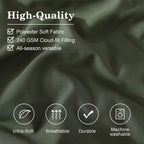 Amberspace 7-Piece Bed in a Bag Comforter Set with Sheets