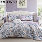 Amberspace Floral 7-piece Bed in a Bag Set with Sheets