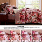 Amberspace Floral 7-piece Bed in a Bag Set with Sheets